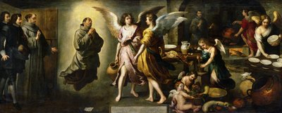 La cuisine des anges, 1646 - Bartolomé Esteban Murillo